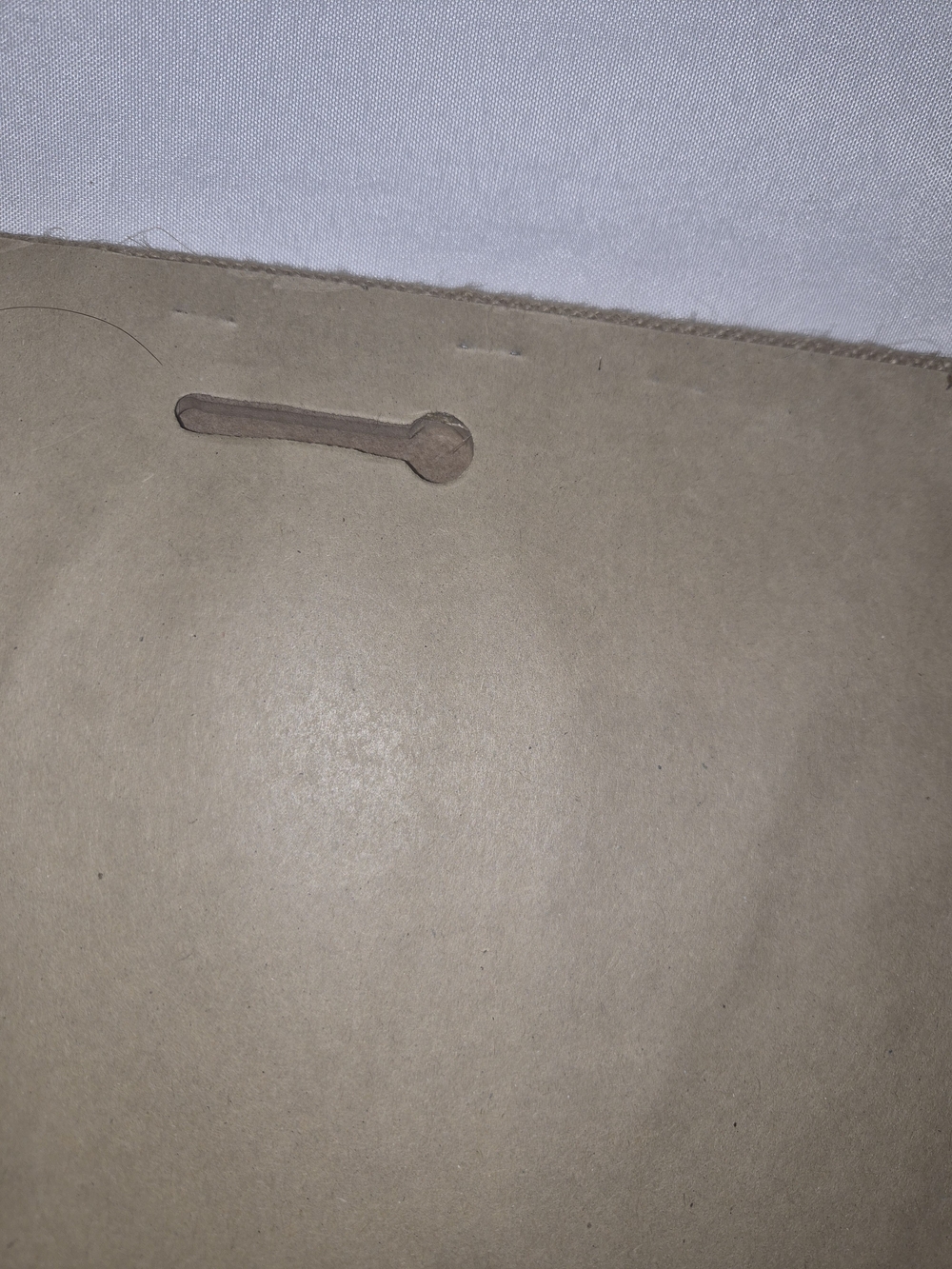 Burlap Bulletin Board with Decorative Brass Tacks - Tan - Picture 4 of 6